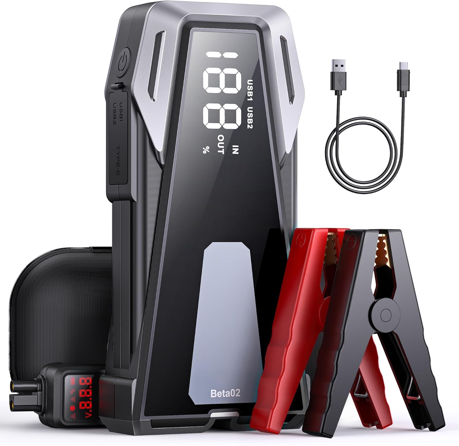 BuTure VAC Portable Car Jump Starter: 4000A Power!