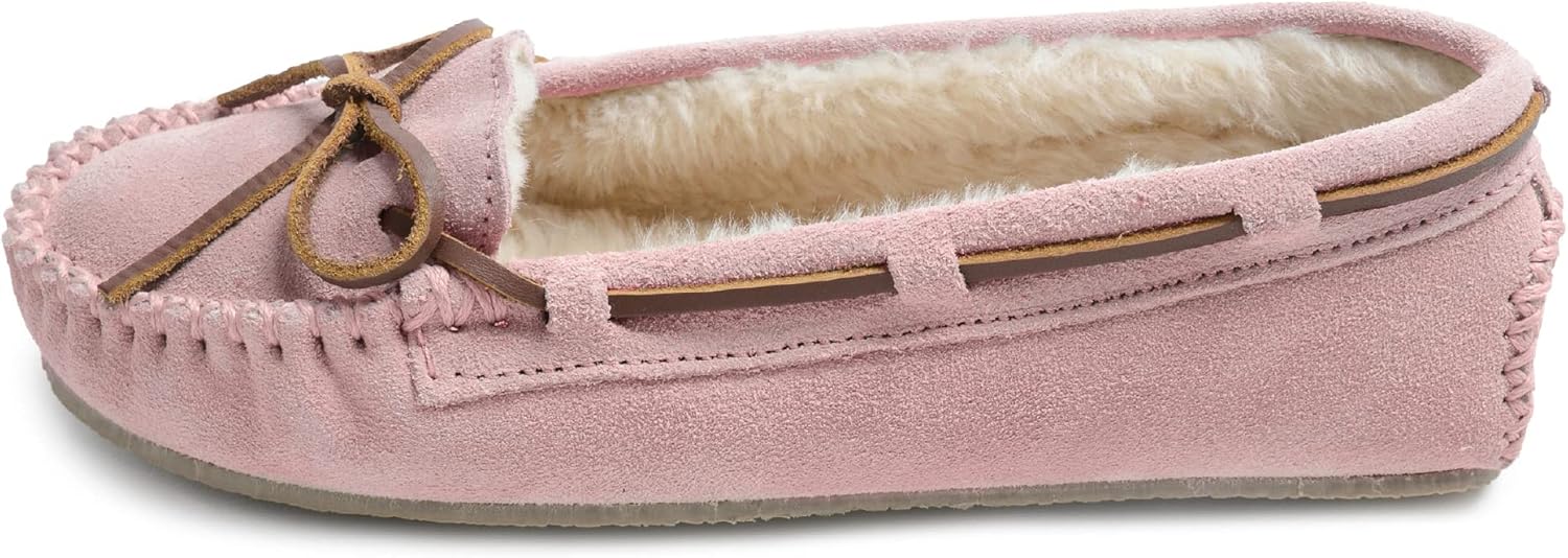 Minnetonka Women's Cally Moccasin Slipper for Ultimate Comfort