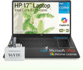 HP 17 Laptop Computer 64GB RAM 2TB SSD - Large 17.3in FHD Workstation