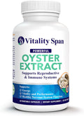 Oyster Extract Pure 500 mg Capsules - Energy & Immune Support