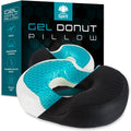 Gel Donut Pillow Lifting Cushion for Tailbone Relief - Cooling Gel