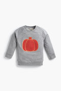 Embroidered Crewneck Sweatshirt for Kids - Organic Comfort Sweatshirts
