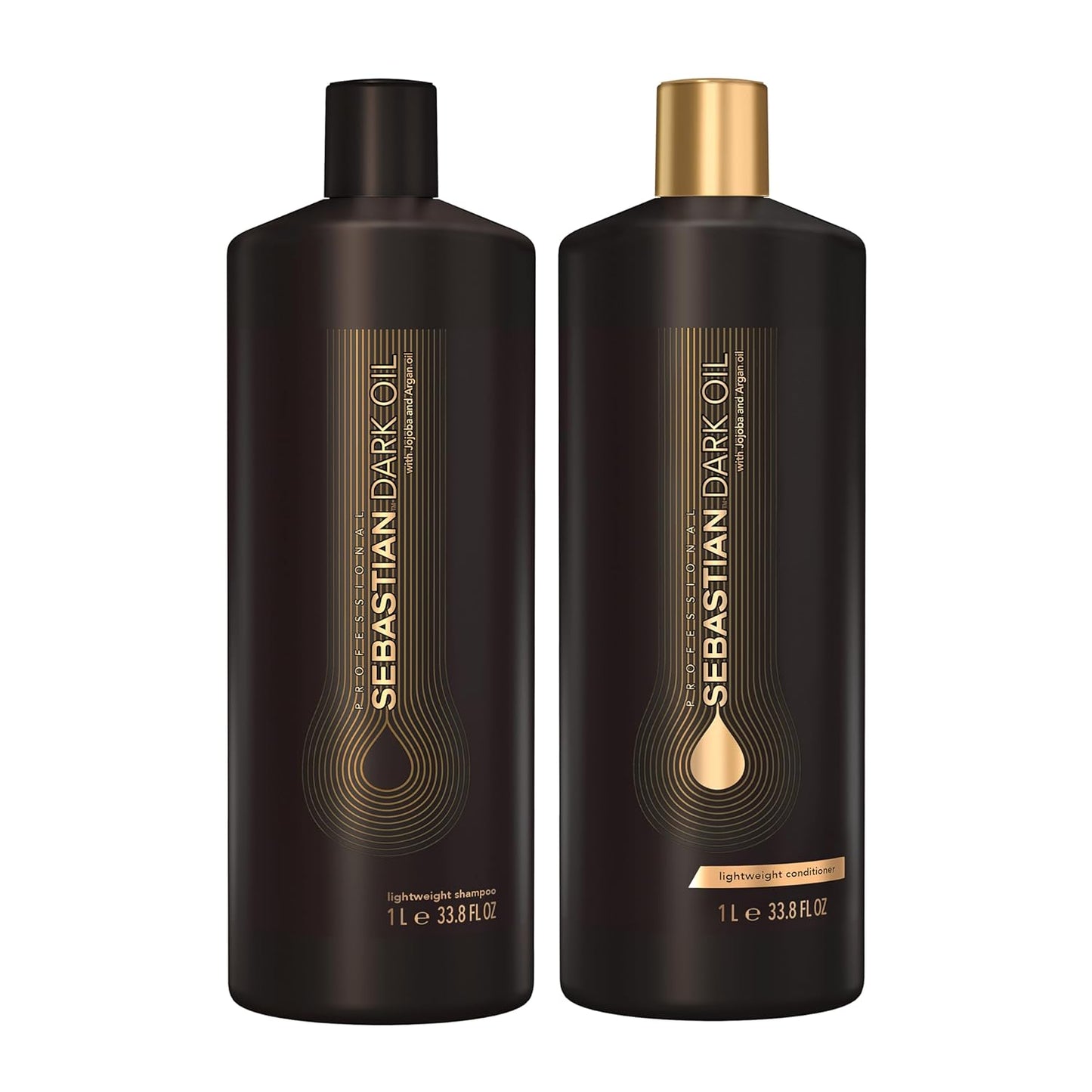 Sebastian Professional Dark Oil Lightweight Shampoo for Silky Hair