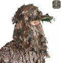 QuikCamo Lightweight 3D Leafy Camo Face Mask & Hat - Concealment