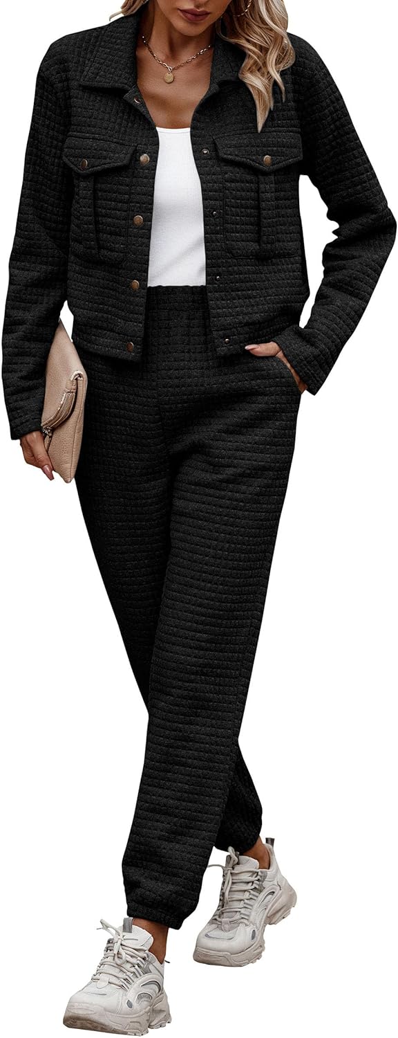 PRETTYGARDEN Womens Two Piece Sets for Fall 2025 Fashion