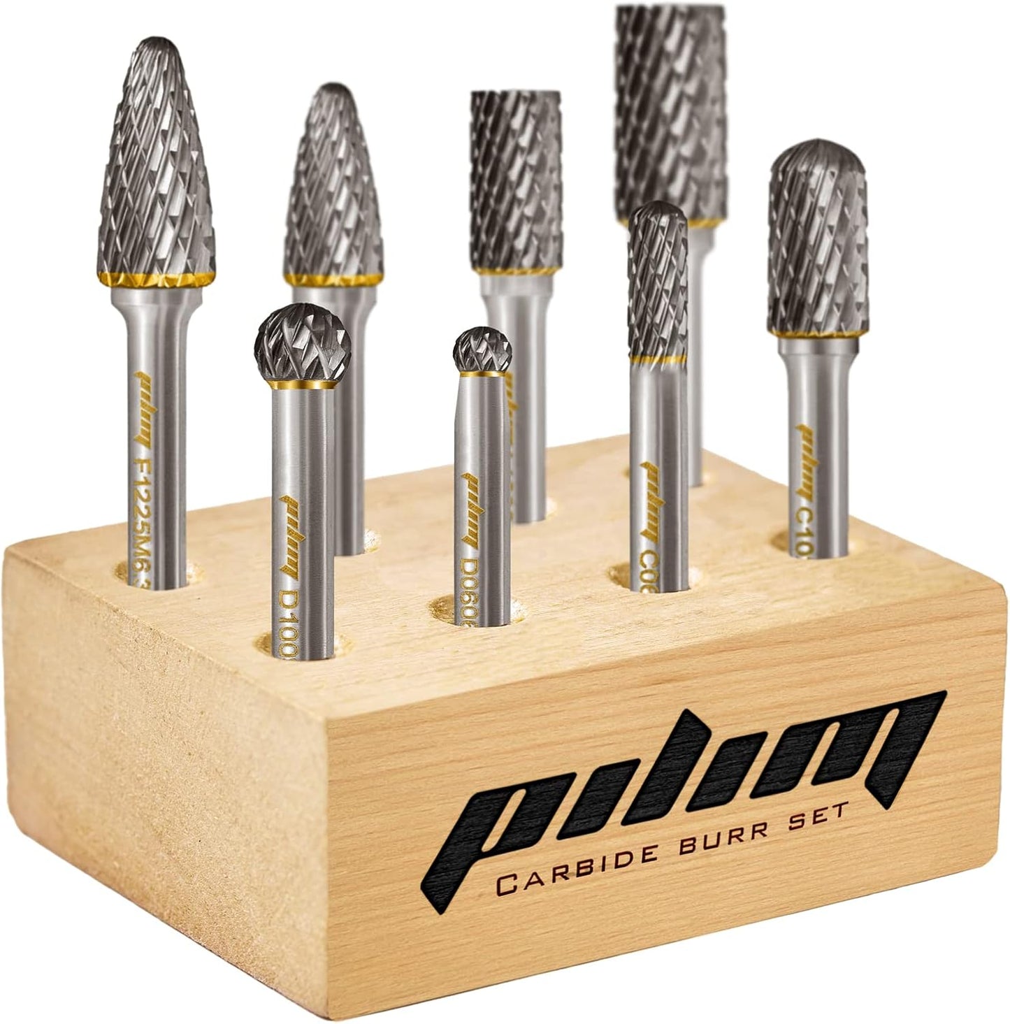 Tungsten Carbide Burr Set for Steel and Wood Working Projects