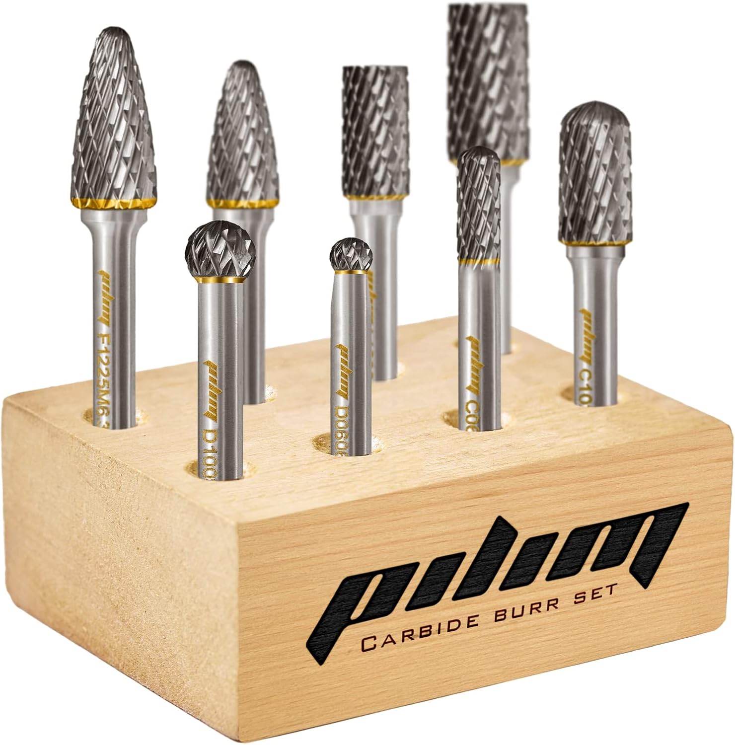 Tungsten Carbide Burr Set for Steel and Wood Working Projects