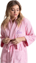 Turkuoise Soft & Absorbent Towel Robe - 100% Turkish Cotton