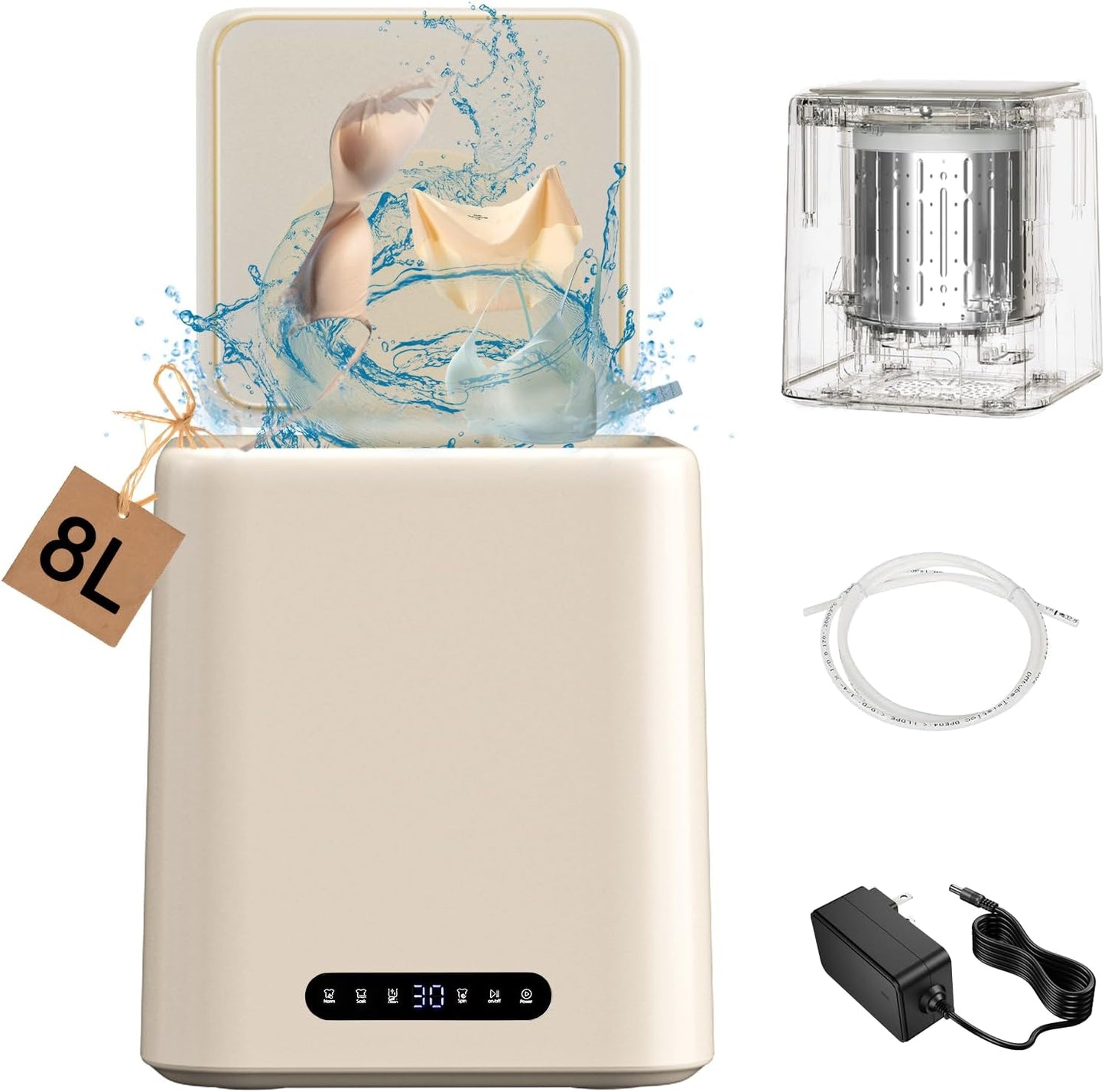 Compact Delicates Washer - Gentle & Efficient