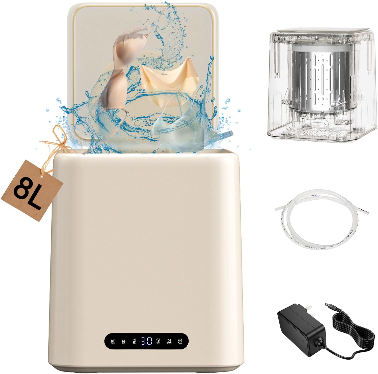 Compact Delicates Washer - Gentle & Efficient