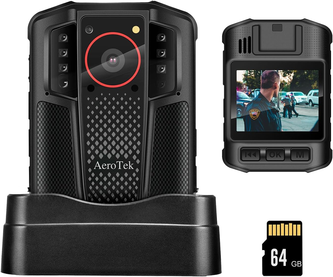 Mini 4K Body Camera with Audio, GPS, and Night Vision Features