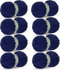 Tibetan Blue Chunky Chenille Yarn for Crocheting and Knitting