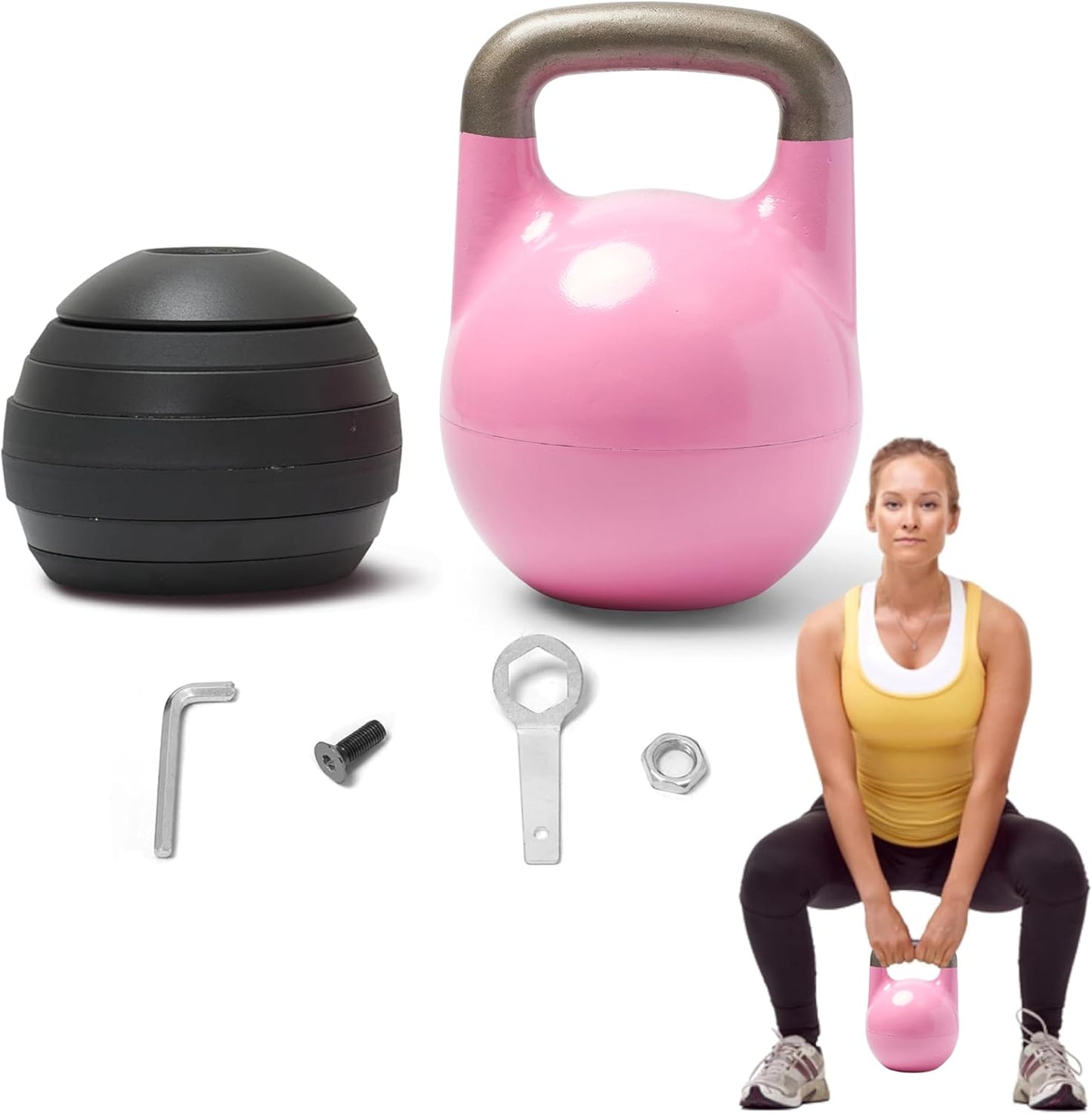 Kettlebell Kings Adjustable Kettlebell Weights for Home Gym