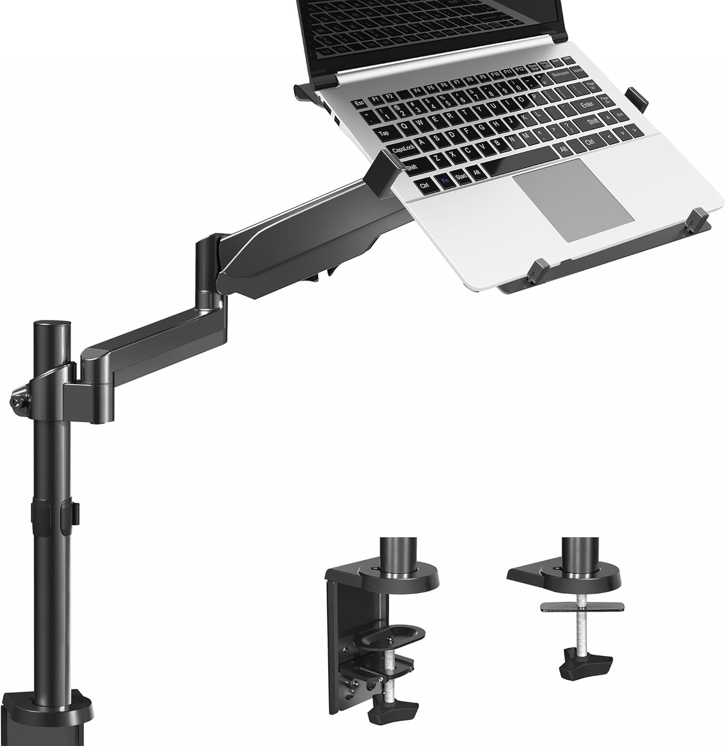 VIVO Universal Adjustable Laptop Holder Desk Mount for 10-15.6 in