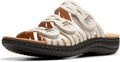 Clarks Laurieann Ruby Flat Sandal - Comfortable Beach-to-Bar Flat