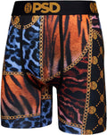 PSD Underwear Mens Boxer Briefs Floral Print - Soft Breathable Fit