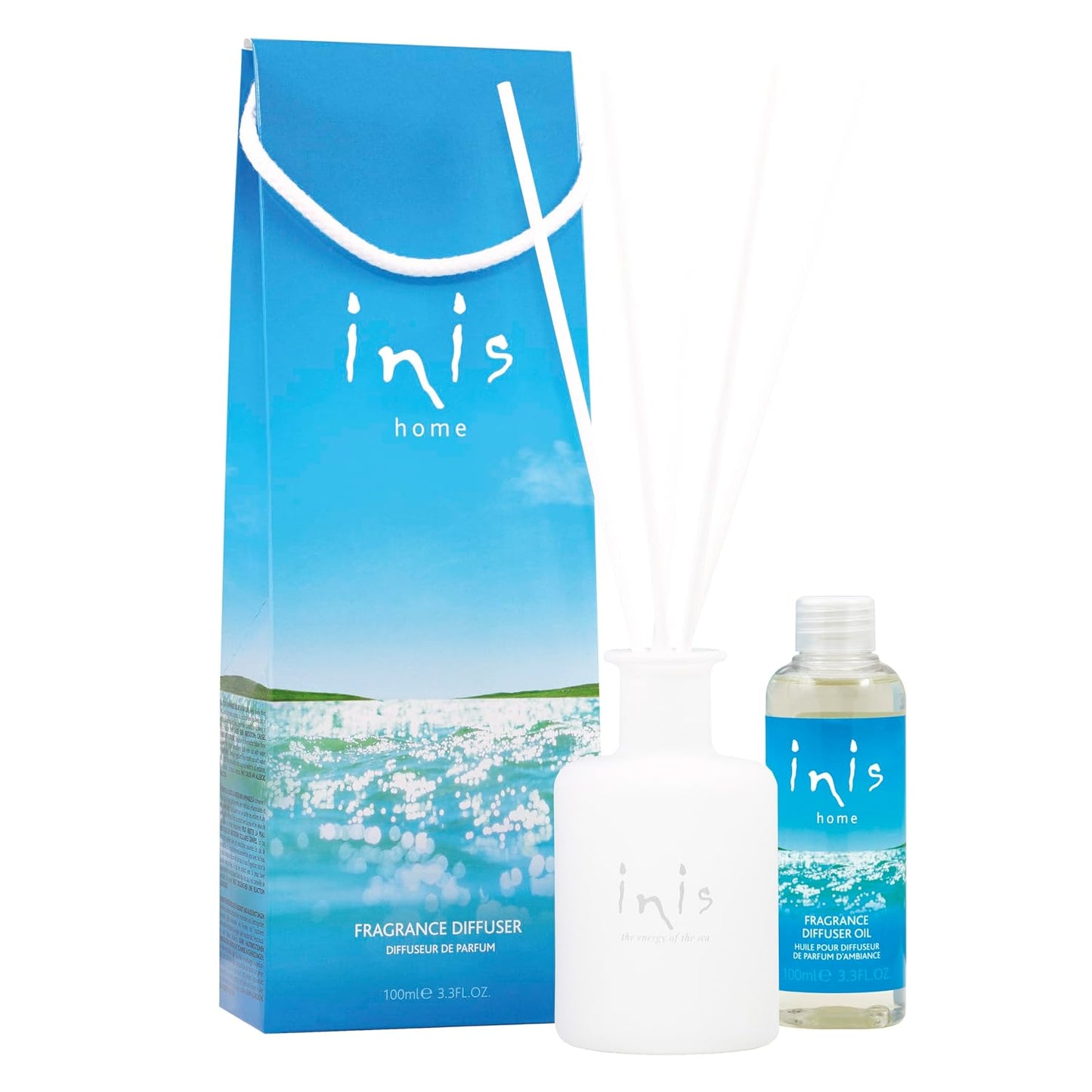 Inis the Energy of the Sea Reed Diffuser Set for Home Fragrance