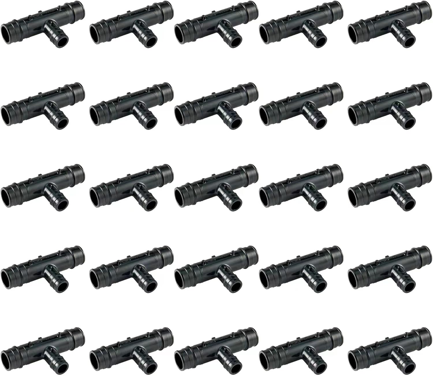25-Pack EFIELD Poly PPSU Pex-A Expansion Fitting Reducing Tee