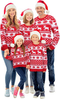 Ugly Christmas Matching Family Sweater Xmas Knit Outfit - Festive