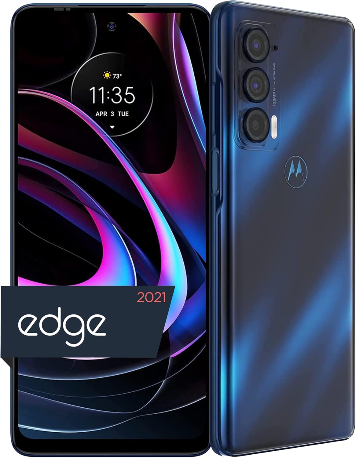 Motorola Edge 2021 Unlocked Smartphone with 108MP Camera