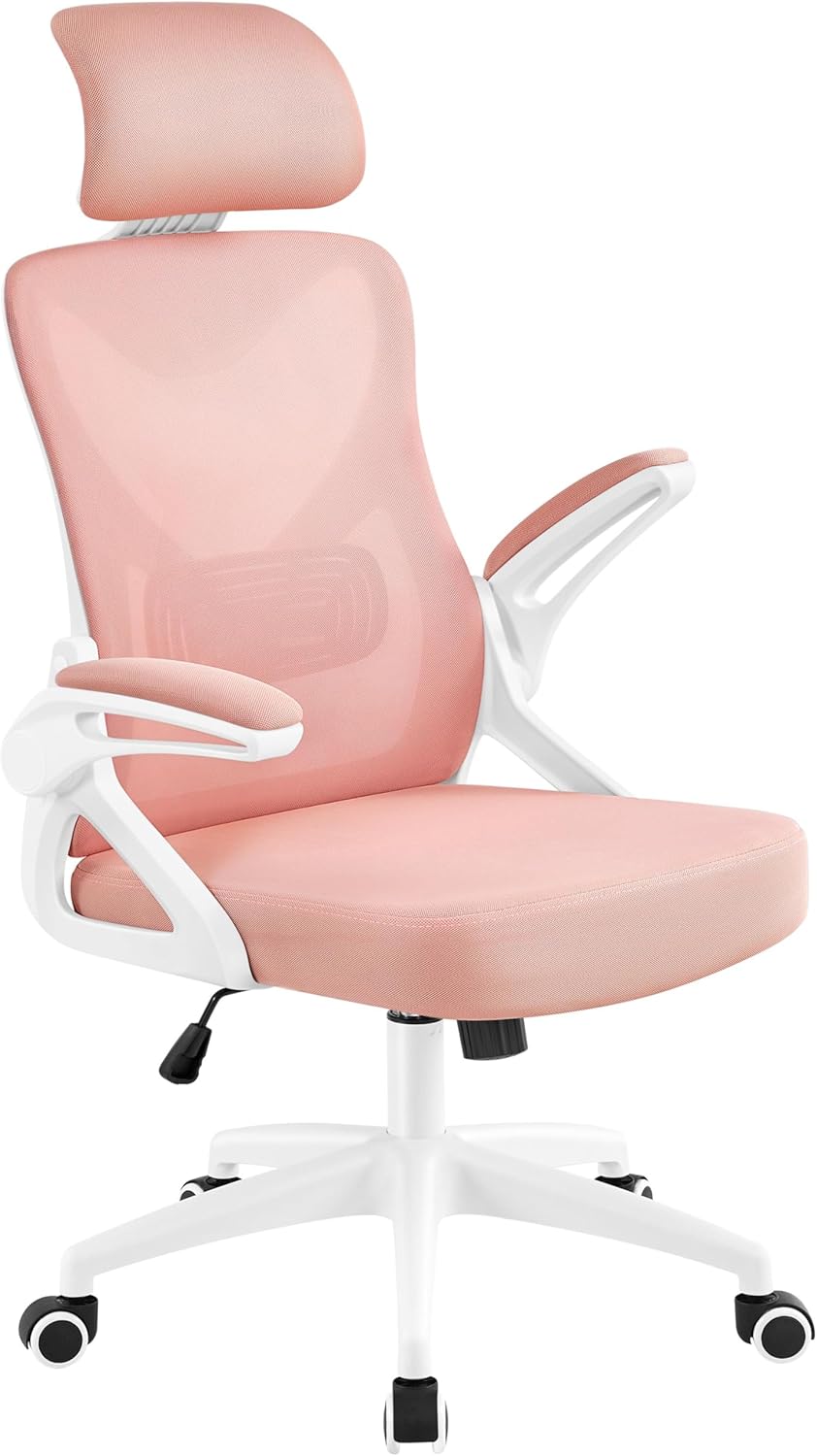 Yaheetech Ergonomic Office Chair with Adjustable Headrest