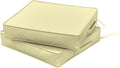 Outdoor Chair Cushions 17 x 16 x 3 in Patio Cushions - Waterproof