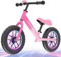 Lilian&Gema Colorful Lighting Toddler Balance Bike for Fun