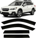 2015-2019 Tape-On Side Window Visor Deflectors for Subaru Outback