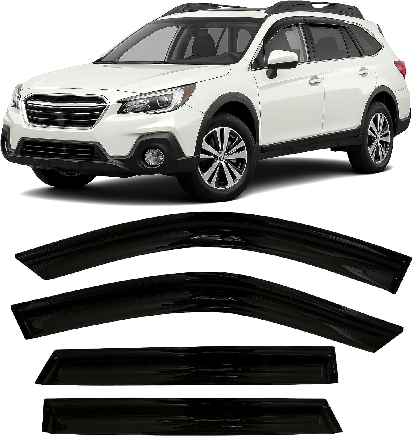 2015-2019 Subaru Outback Window Visor Deflectors for Rain