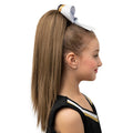 Straight Ponytail Cheerleader Hairpiece 16ft - Natural Volume