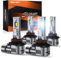 SEALIGHT 9005/9006 Fog Light Bulbs Combo - Bright, Quick-Start Beam