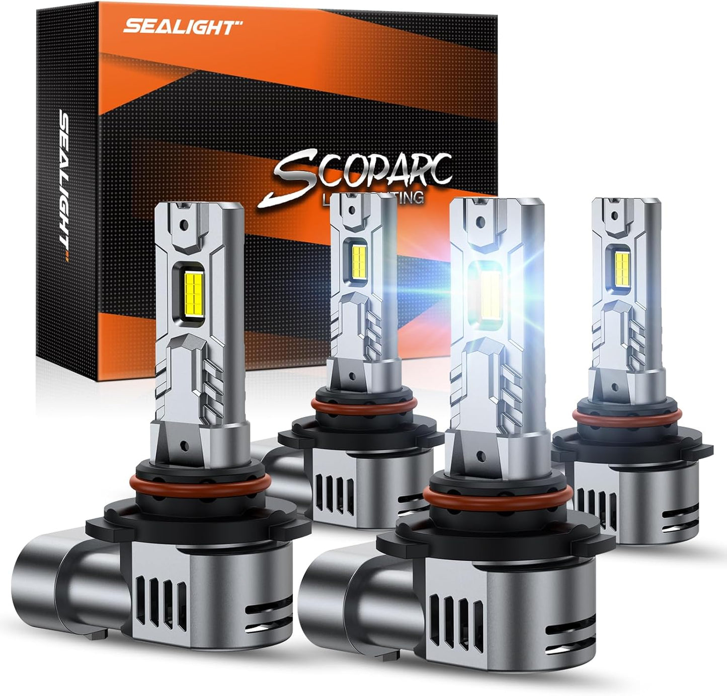 SEALIGHT 9005 9006 Light Bulbs Combo for Enhanced Visibility