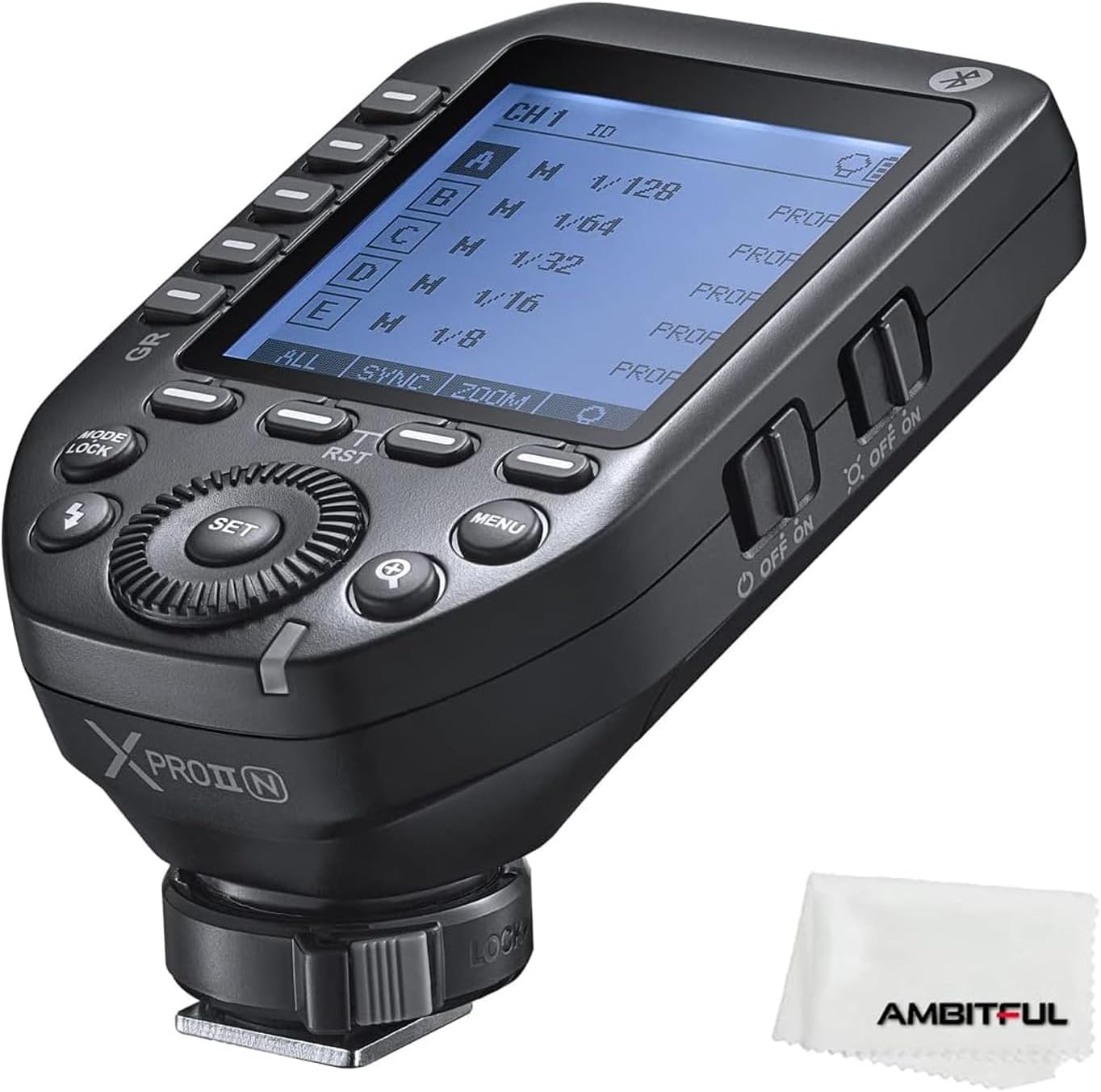GODOX XproII-N Wireless Flash Trigger for Nikon Cameras