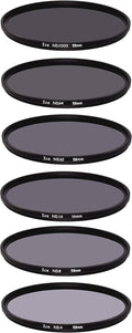 ICE 58mm 6 ND Filter Set Slim ND1000 ND64 ND32 ND16 ND8 ND4 - Slim
