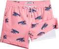 maamgic Mens Swim Trunks with Compression Liner - Quick Dry 5.5in off