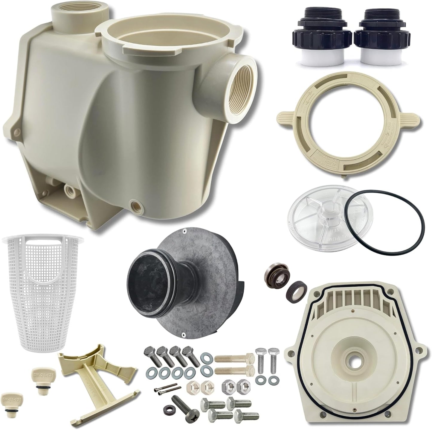 Swimables Complete Wet End Replacement for Pentair Pool Pumps