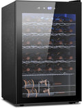Wine Cooler Refrigerator 4.4Cu.ft 37 Bottle Freestanding - Precise