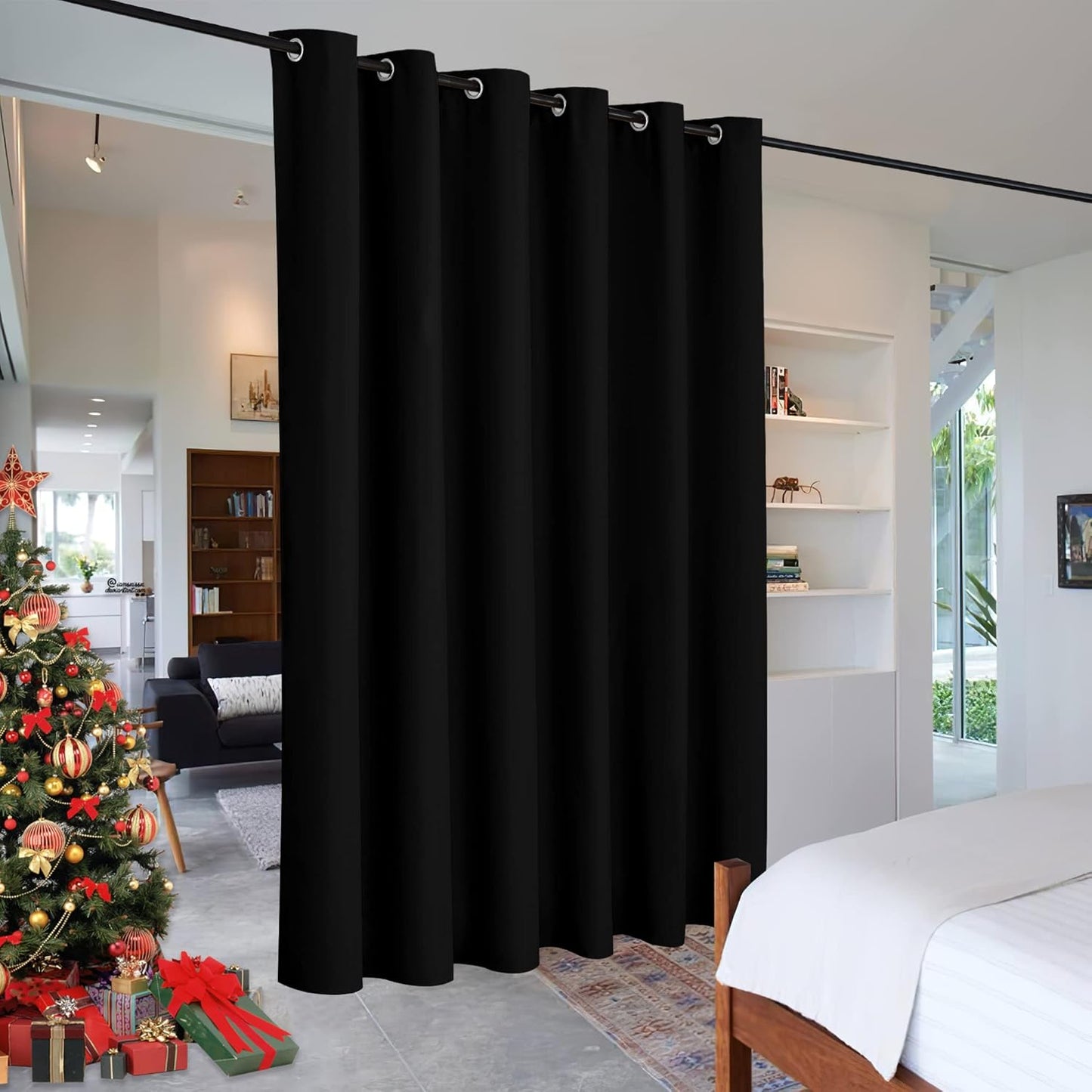 RYB HOME Space Divider Wall Panel for Room Darkening Privacy