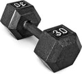CAP Barbell Cast Iron Hex Dumbbell - Durable, Versatile Strength Tool