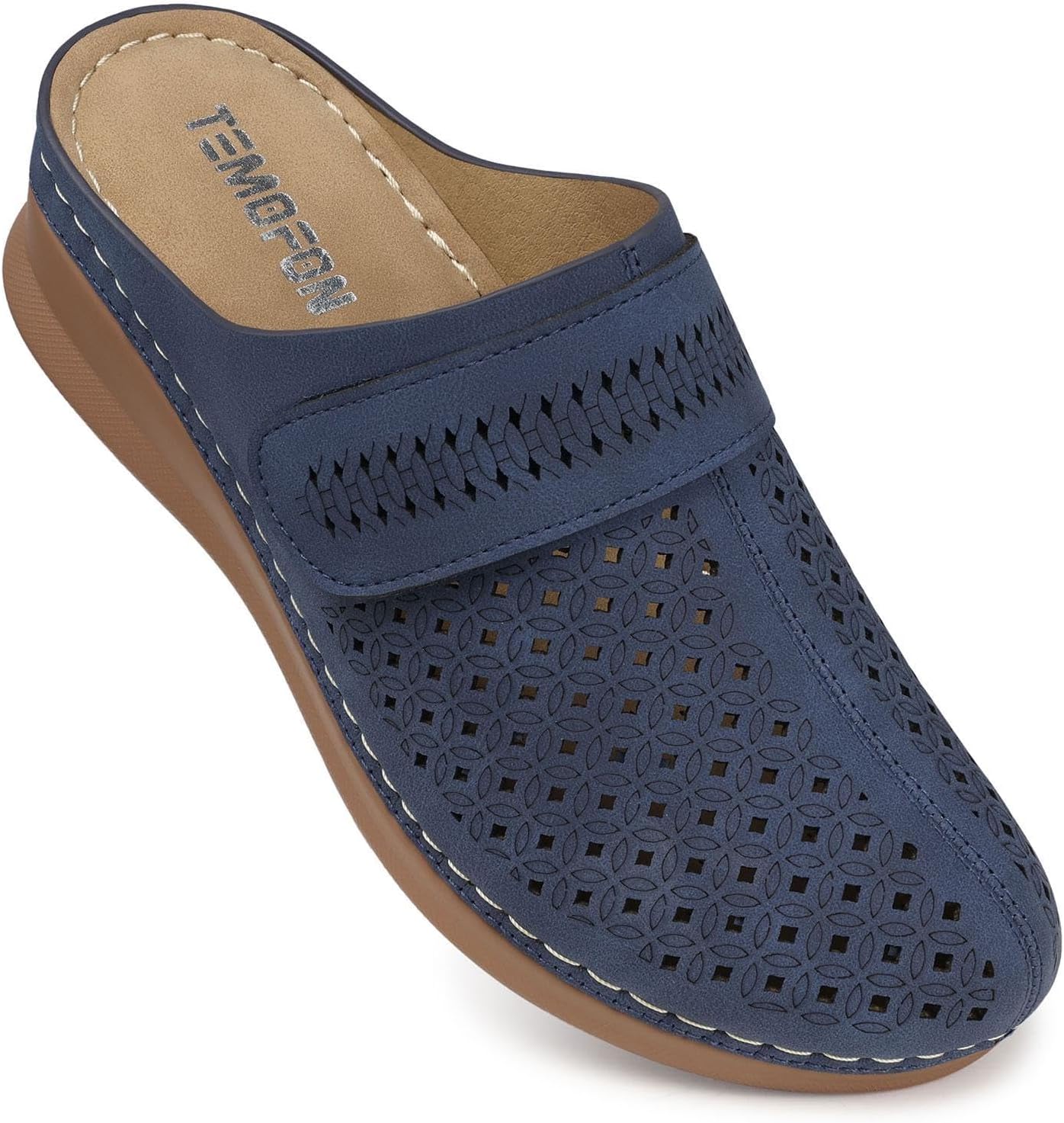 TEMOFON Clogs for Women: Comfortable Arch Support Sandals