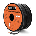 12 Gauge Wire 2 Conductor 100FT Low Voltage Landscape Wire - Durable