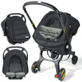 Winter Car Seat Cover for Babies - Warm, Weatherproof Canopy