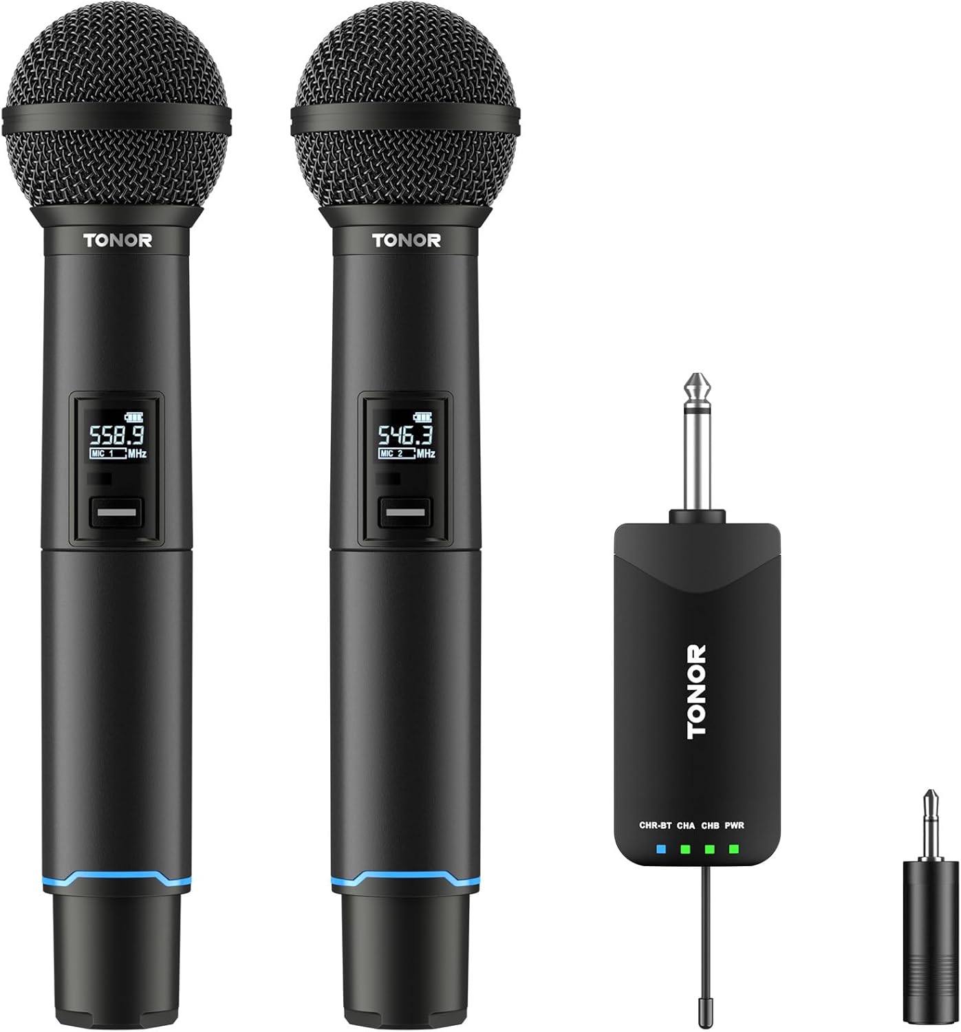 TONOR Rechargeable Wireless Mic Set - Pro Sound Quality