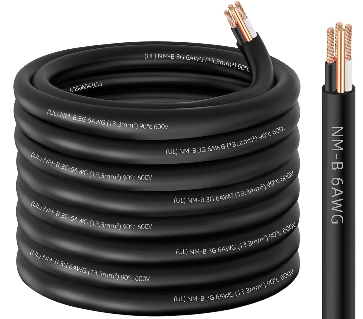 NM-B 6/3 Wire with Ground for Reliable Indoor Wiring Needs