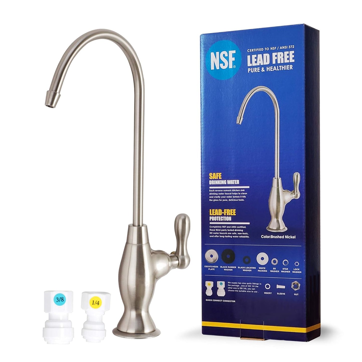 Lead-Free Reverse Osmosis Faucet for Safe Drinking Water
