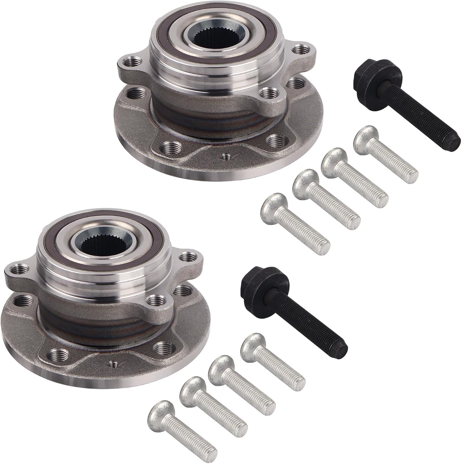 PAROD 513253 Front Wheel Bearing Hub Assembly for Audi VW Models
