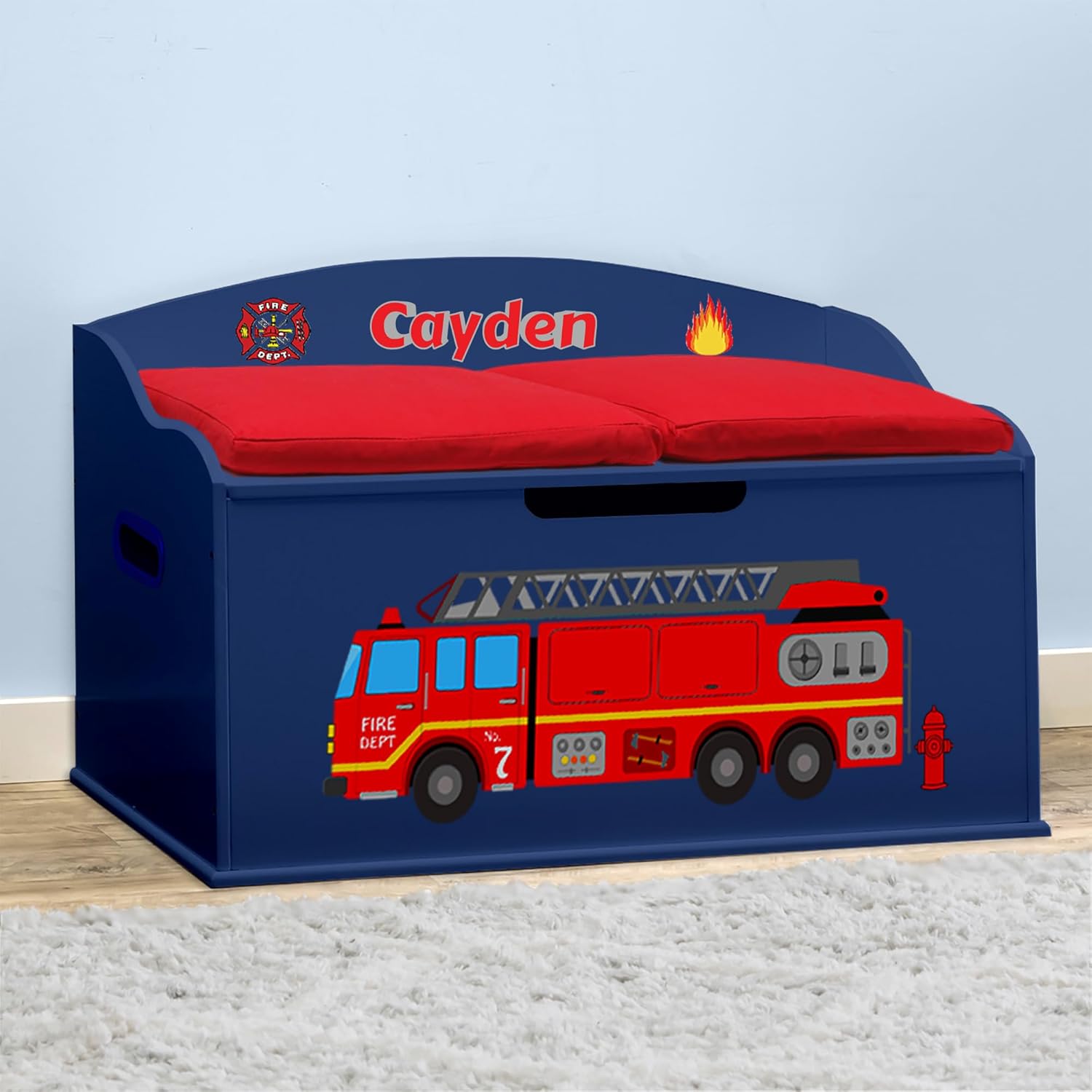 DIBSIES Personalized Creative Wonders Toy Box for Kids