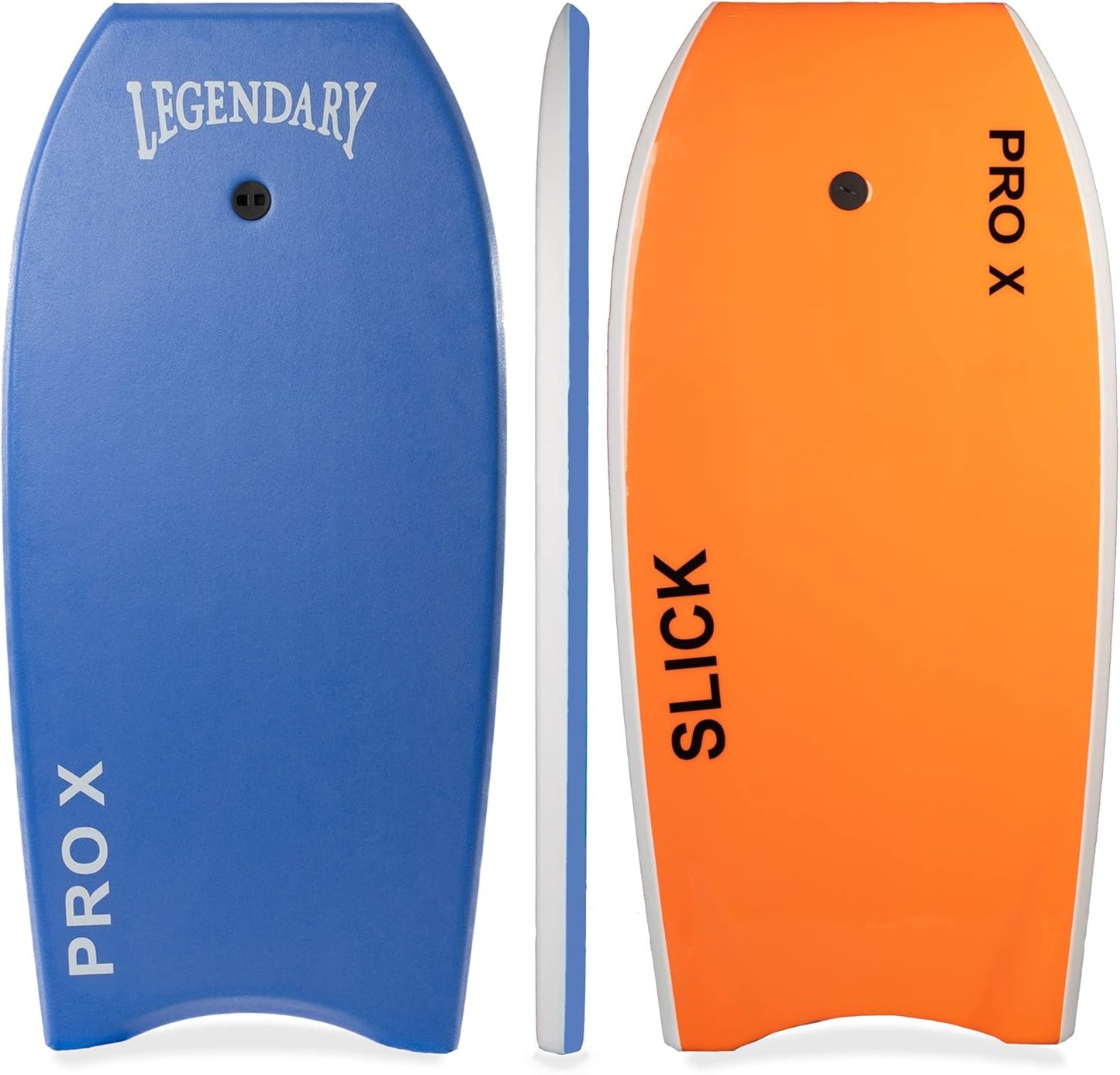 Legendary Pro X Bodyboard for Beach Fun with Hard Slick Bottom