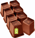 Bed Risers 6 in Heavy Duty 8 Pack - Stable Oversized Furniture Support
