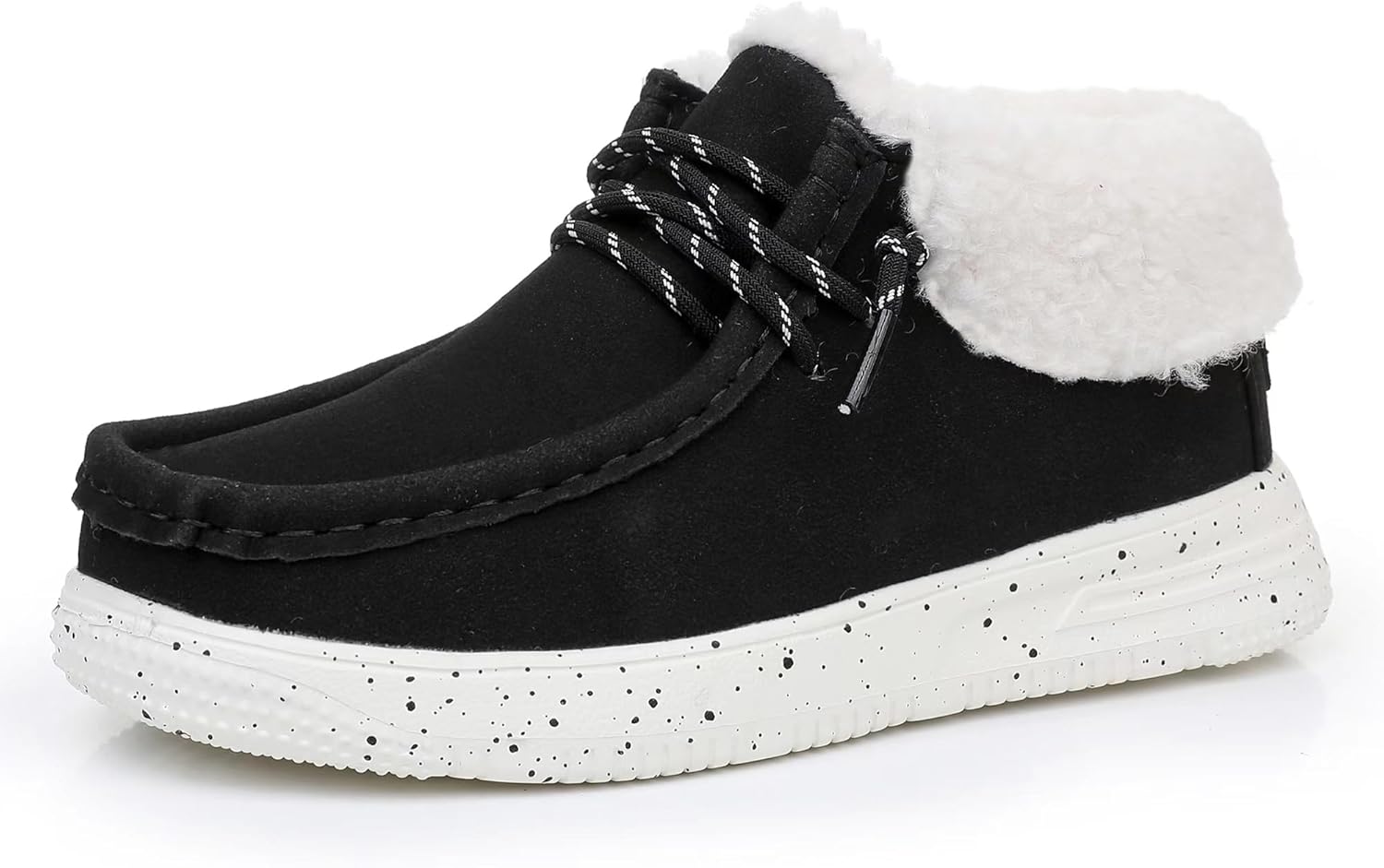 Apakowa Toddler Winter Boots for Boys and Girls - Lightweight Comfort